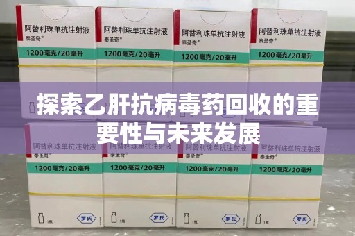 洛阳探索乙肝抗病毒药回收的重要性与未来发展